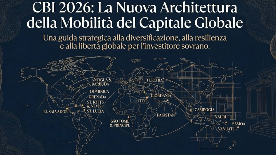 Editorial cover for Guida Strategica al Citizenship by Investment
